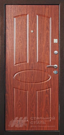 Дверь «Дверь с терморазрывом  №16» c отделкой МДФ ПВХ